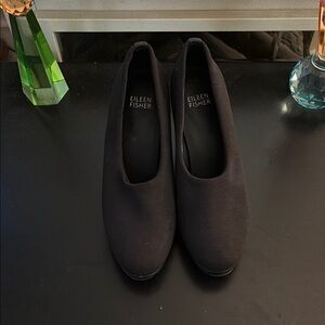 Eileen Fisher Women's Black heels US6.5